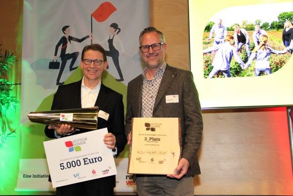 Den dritten Platz belegt Gärtnerei Grutsch (Waltrop).