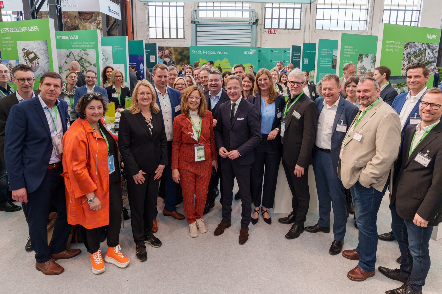 Messestand der Metropole Ruhr