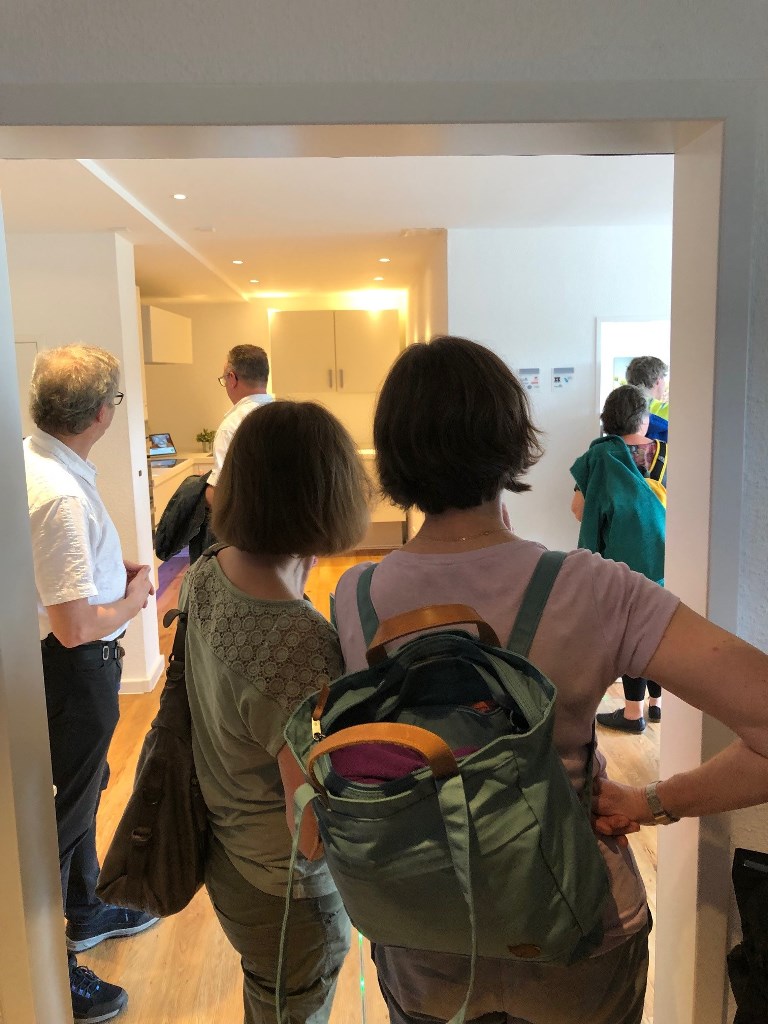 Flurblick auf die interaktiven Räume