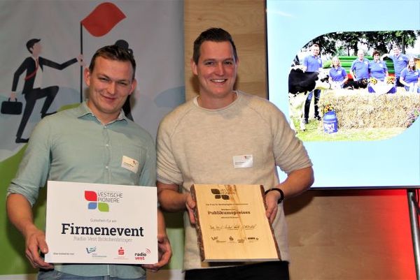 Den Publikumspreis erhielt Milchhof Billmann (Waltrop).