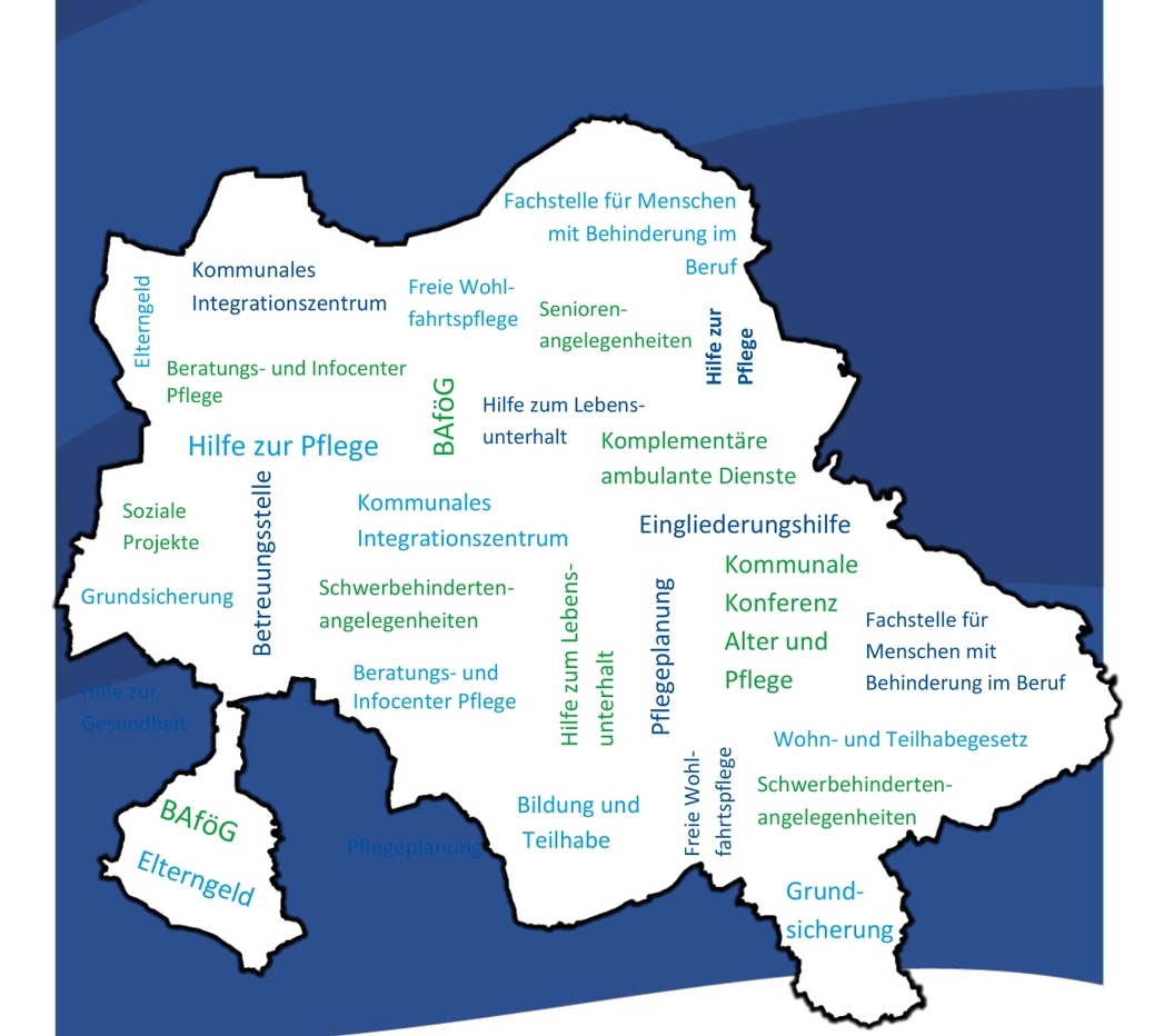 Link zur Seite: Sozialleistungsbericht Deckblatt des Sozialleistungsberichts